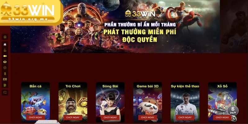 Lợi ích nhận được khi thực hiện đăng ký 33WIN