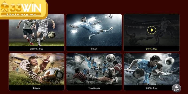 Cách thức tham gia chơi thể thao 33WIN chuẩn xác